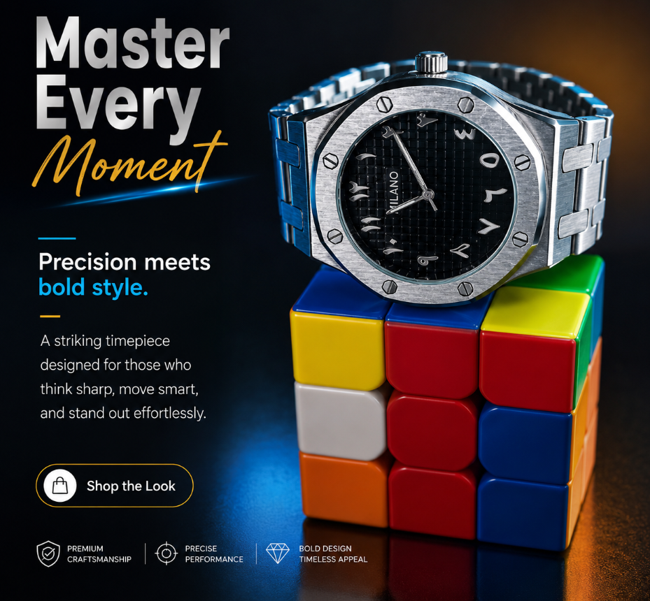 AI-Assisted Watch Poster Design