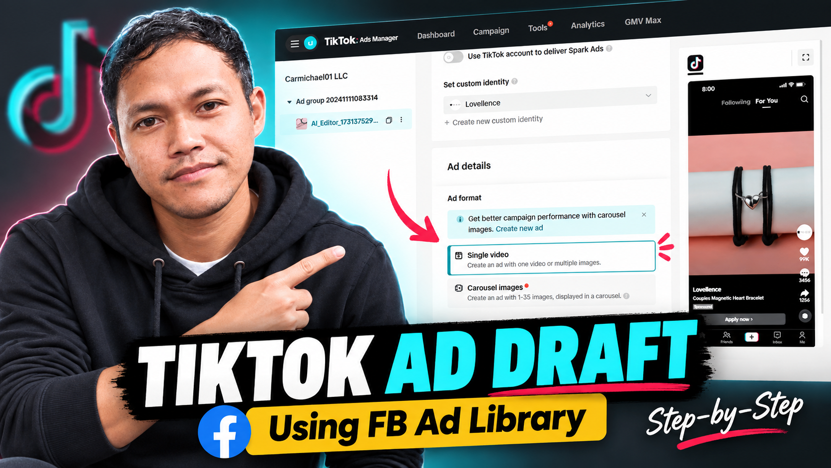 TikTok Ads Creative Drafting & Product Research